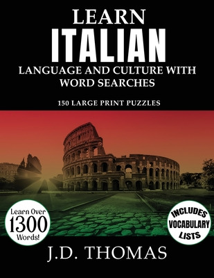Libro Learn Italian Language And Culture With Word Search...