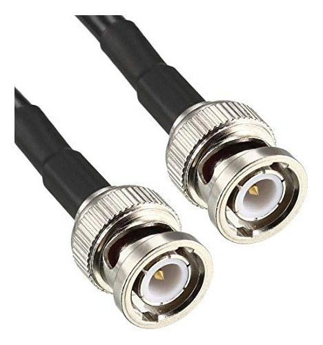 Cable Coaxial Rg58 Bnc Macho A Bnc Macho 50 Ohmios, 4 Pies,