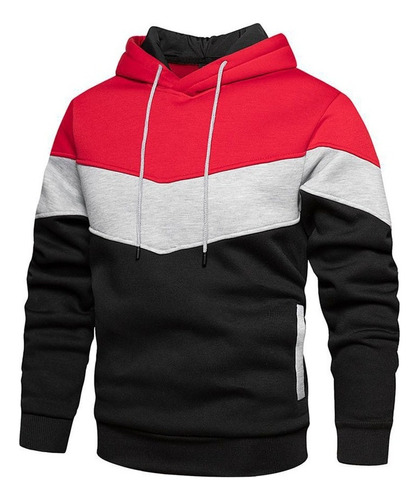 Sudadera Hombre Hoodie Casual Con Capucha Moda Gym