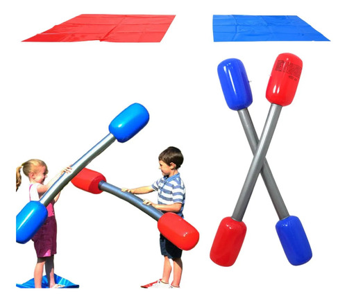 Juego De Patio De Gladiadores Inflables | Juego De Juegos