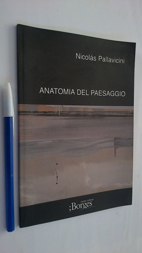 Anatomía Del Paesaggio - Nicolás Pallavicini
