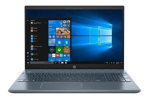 Laptop  HP Pavilion 15-cw1500la azul neblina 15.6", AMD Ryzen 3 3300U  8GB de RAM 1TB HDD, AMD Radeon RX Vega 6 (Ryzen 2000/3000) 1920x1080px Windows 10 Home