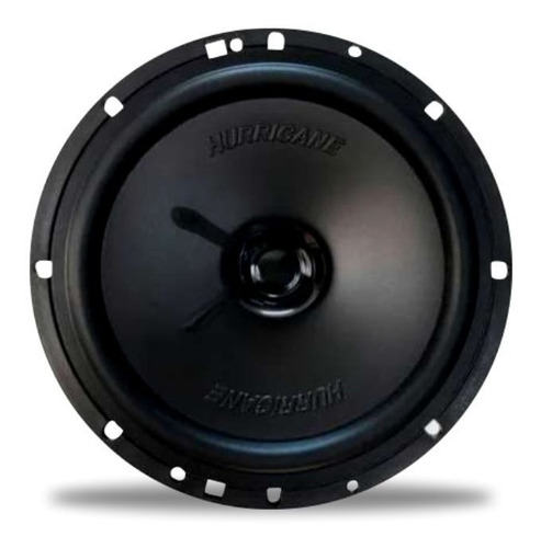 Alto Falante Hurricane Full Range 6 50w Rms Difusor Unidade Cor Preto