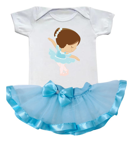 Conjunto De Bebe Bailarina,roupa De Bailarina Criança Bebe