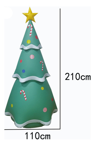 Rbol De Navidad Inflable, Regalo, Decoración Navideña Para