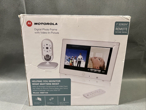 Imagen 5 de 6 de Monitor Bebé Motorola Mbp700 Pantalla 7´´ Con Control Remoto