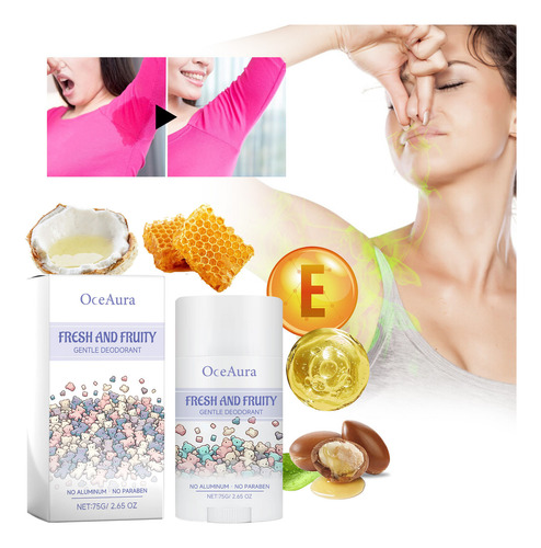 Desodorante Natural W Fresh Para Niños Y Adolescentes Alumin
