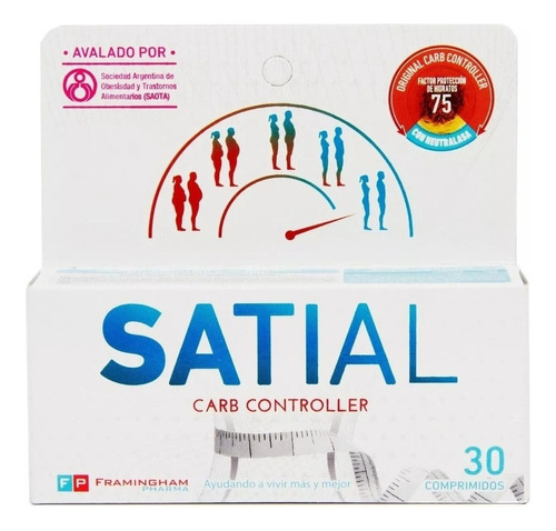 Suplemento En Comprimidos Satial Carb Controller Caja 30 Un.