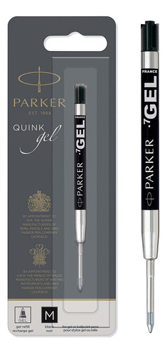 Parker Recambio Boligrafo Gel Punta Media Color Negro