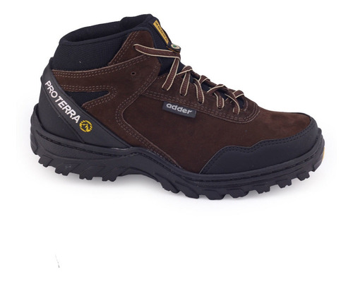 Bota Masculin Adder 0809 Proterra Adventur Trilha Moto Couro