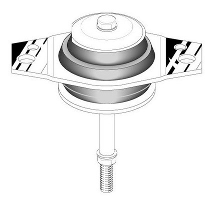 Soporte Goma Para Motor Derecho Fiat Punto