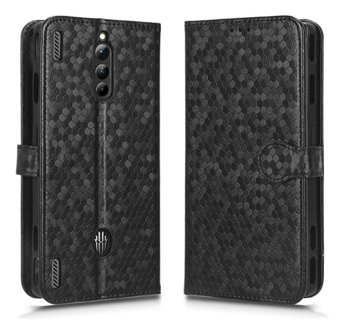 Funda Para Zte Nubia Red Magic 8 Pro Funda De Cartera De