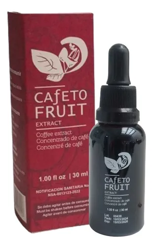 Cafeto Fruit Extract 30 Ml - mL a $3366