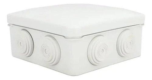 Pack 10pz Caja Estanca Conos Cctv Presion 8x8x4.5 Ip55 Argos