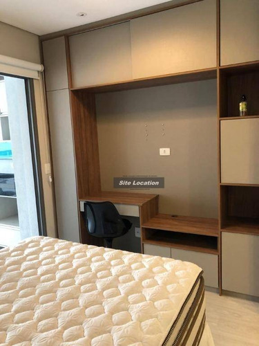 Imagem 9 de 24 de 100282 Apartamento Com 1 Dormitório, 30 M² - Venda Por R$ 500.000 Ou Aluguel Por R$ 2.226/mês - Brooklin - São Paulo/sp - Ap5009