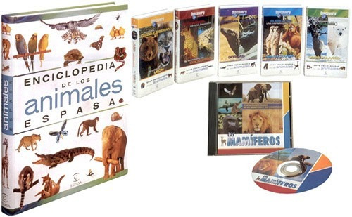 Enciclopedia De Los Animales Con 5 Dvds Y Un Cd-rom