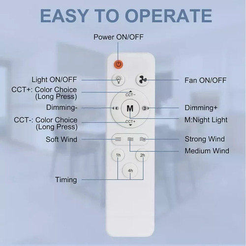 Pu Ventilador Silencioso Con Conector De Extensión De 40 W