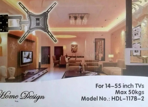 Imagen 4 de 5 de Soporte Extensible Tv Led 55 Pulgadas