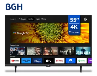 Smart Tv 4k Uhd 55 Bgh Google Tv B5523us6g