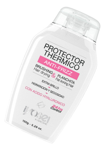 Protector Térmico En Crema Ácido Hialurónico X 150ml Iyosei