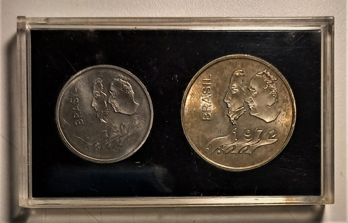 Moedas Sesquicentenario 1 E 20 Cruzeiros - 1972 (Usado)