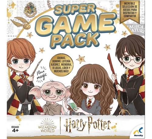 Juegos De Mesa Harry Potter Paquete Con 18 Juegos