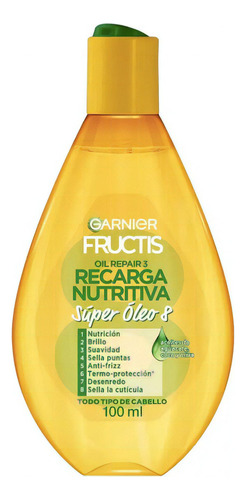 Super Oleo 8 Garnier Fructis Oil Repair 3 Recarga Nutritiva