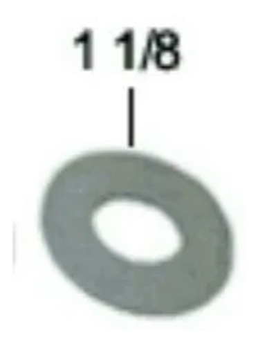 Imagen 4 de 4 de Arendela Metal/goma Para Fijar Techos Neopreno Pakc100