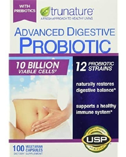 Advance Digestive Probioticos 10 Billion 100 Caps (usa)