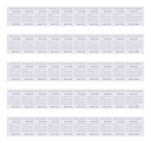 Parche De Reparación De Plástico Para Piscina, 50 Pegatinas