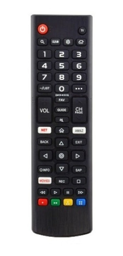 Control Remoto Para LG Netflix Amazon Smart Tv Lcd Led 588