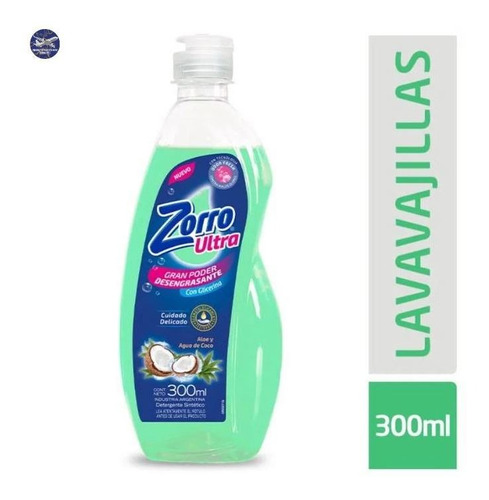 Detergente Lavavajillas Zorro Ultra Oleo/coco - Mejor Precio