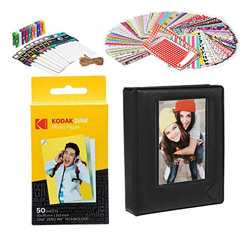 2x3?§ Premium Zink Paper Starter Kit Álbum De Fotos