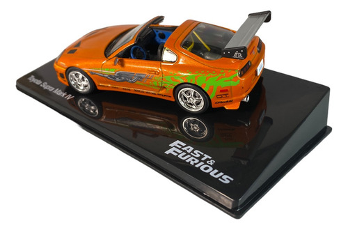 Kit Velozes E Furiosos Toyota Supra Mk Iv + Acrílico Ed 03
