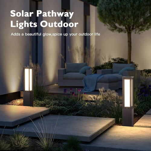 Luces Solares Para Caminos Al Aire Libre, Iluminación Modern