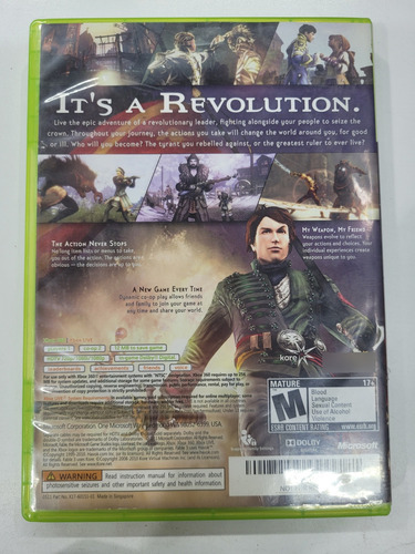 Xbox 360 Fable Ill Físico Xbox 360 Fable Ill Midia (Usado)