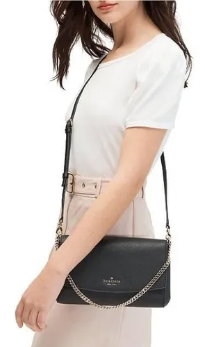 Cartera Crossbody Kate Spade Cuero Laurel Way Greer Negra Cuotas