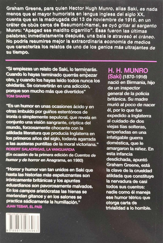 Cuentos De Humor Y De Horror - Saki - Anagrama Página 12