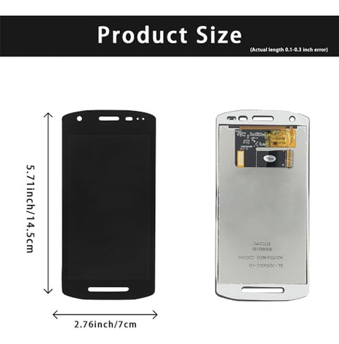 Pack Lcd Tctil Con Corte Cmara Para Zebra Tc21/tc26