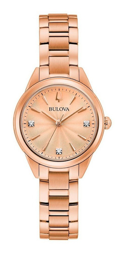 Reloj Bulova 97p151 Sutton Original Dama