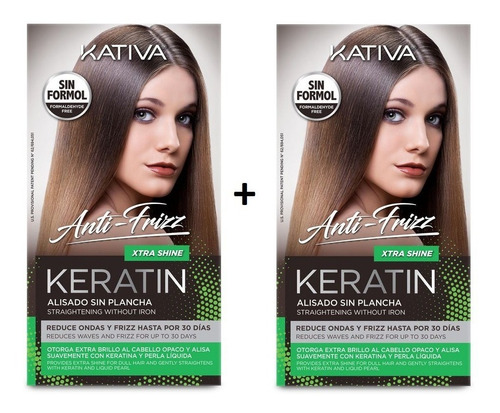 Duo Kativa Xtra Shine Keratin - mL a $533