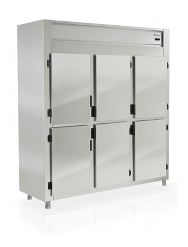 Geladeira/refrigerador Comercial Inox 6 Portas Cegas Grep-6p