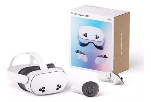 Óculos Vr Meta Quest 3s 128gb Branco Com Jogo Batman