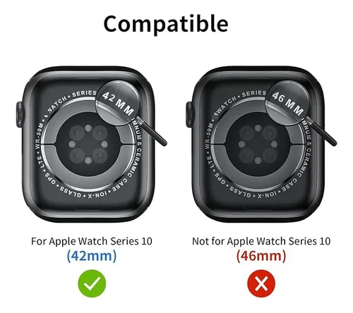 Protector Carcasa Slim Para Apple Watch 46 / 42mm Serie 10