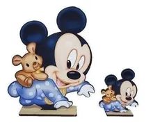 Comprar Centro De Mesa Economico X10u Mickey Bebe Osito