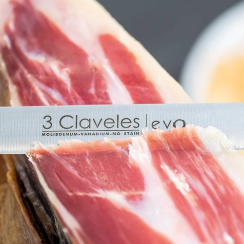 Cuchillo Tres Claveles # 1359 Jamonero Evo 25 Cms