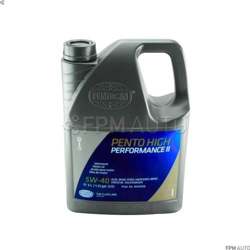 Aceite Lubricante Motor Pentospeed 5w40 Pentosin 5 Lts