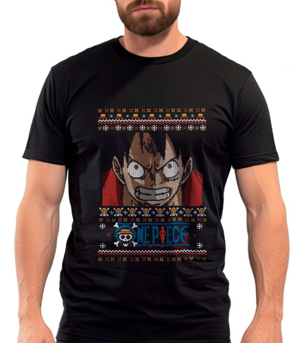 Playera One Piece Tipo Ugly Sweater