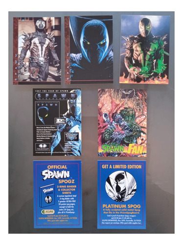 Spawn Promo 7 Trading Cards Todd Mcfarlane 1993-1997