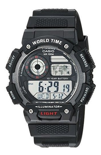 Reloj Deportivo Para Hombre Ae1400wh De Casio